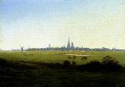 Caspar David Friedrich, Meadows near Greifswald